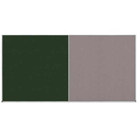 United Visual Products Enclosed Corkboard, 1 Door, 24"x36", 4" Fra UV3415-GOLD-COBACC